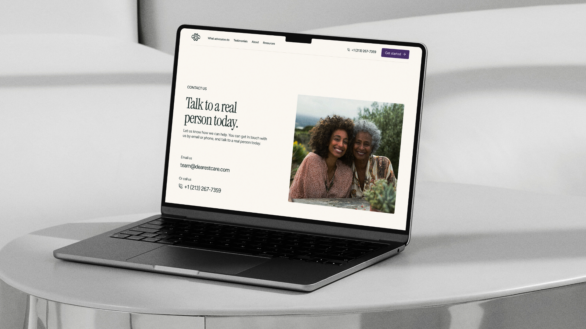 Dearest — marketing site, build