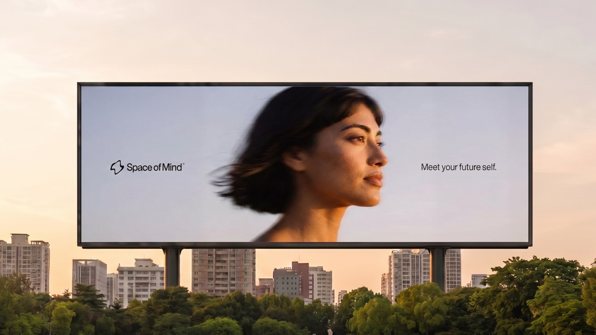 Space of Mind out-of-home application, Meet your future self